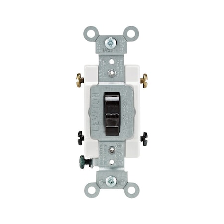 Leviton Leviton Commercial 20 amps Toggle Switch Brown 1 pk CS220-02S